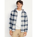 Hooded Flannel Shirt