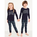 Unisex Snug-Fit Printed Pajama Set for Toddler & Baby