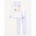 Snug-Fit Graphic Pajama Set for Toddler & Baby