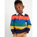 Cozy Long-Sleeve Collared Sweater for Toddler Boys Hot Deal