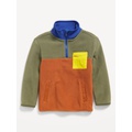 Quarter-Zip Utility Sweatshirt for Toddler Boys