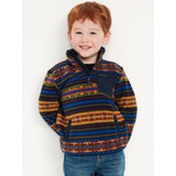 Quarter-Zip Microfleece Pocket Sweater for Toddler Boys Hot Deal