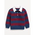 Cozy Long-Sleeve Collared Sweater for Toddler Boys Hot Deal