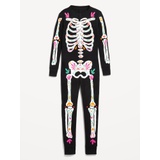 Printed Gender-Neutral Snug-Fit Pajama One-Piece for Kids