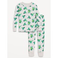 Gender-Neutral Graphic Snug-Fit Pajama Set for Kids