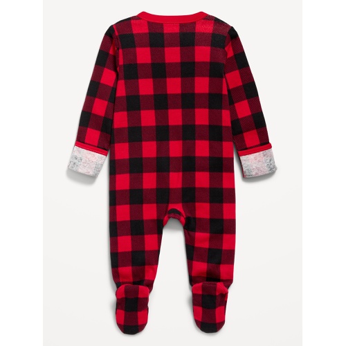 올드네이비 2-Way-Zip Printed Sleep & Play Footed One-Piece for Baby