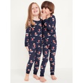 Printed Snug-Fit Pajama Set for Toddler & Baby