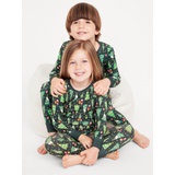 Printed Snug-Fit Pajama Set for Toddler & Baby