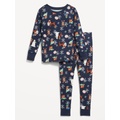 Printed Snug-Fit Pajama Set for Toddler & Baby