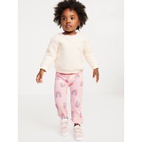 Sherpa Heart-Pocket Sweatshirt and Ribbed Leggings Set for Baby Hot Deal