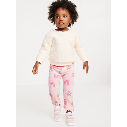 올드네이비 Sherpa Heart-Pocket Sweatshirt and Ribbed Leggings Set for Baby Hot Deal