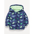 Printed Quilted Puffer Jacket for Baby