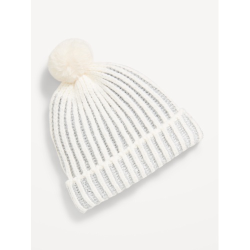 올드네이비 Shiny Pom-Pom Beanie for Toddler Girls Hot Deal