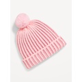 Shiny Pom-Pom Beanie for Toddler Girls Hot Deal