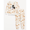 Disneyⓒ Unisex Graphic Sweatshirt and Sweatpants Set for Toddler