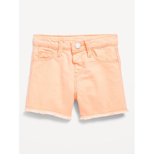 올드네이비 High-Waisted Pop-Color Jean Shorts for Toddler Girls