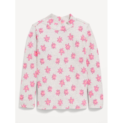 올드네이비 Printed Long-Sleeve Mock-Neck Top for Toddler Girls Hot Deal