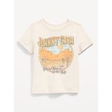 Johnny Cash Unisex Graphic T-Shirt for Toddler Hot Deal