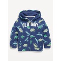 Logo-Graphic Zip-Front Hoodie for Toddler Boys