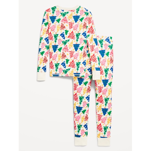 올드네이비 Gender-Neutral Graphic Snug-Fit Pajama Set for Kids