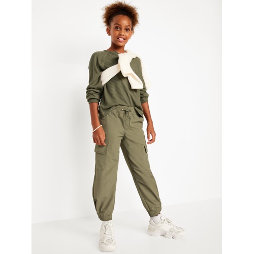 올드네이비 High-Waisted Loose Cargo Performance Pants for Girls