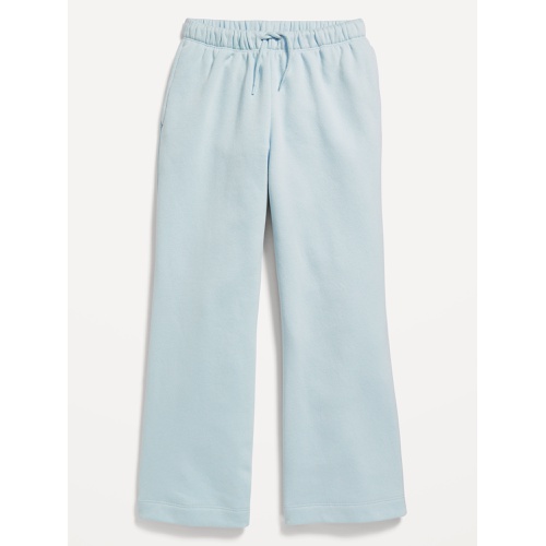 올드네이비 High-Waisted Straight-Leg Fleece Pants for Girls