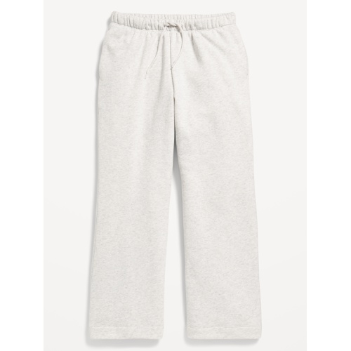 올드네이비 High-Waisted Straight-Leg Fleece Pants for Girls