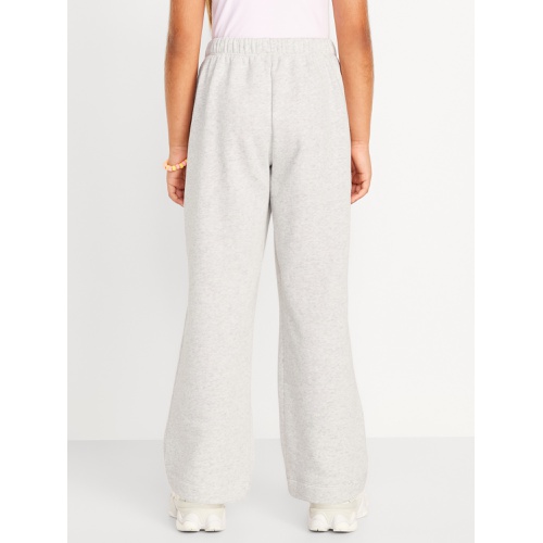 올드네이비 High-Waisted Straight-Leg Fleece Pants for Girls