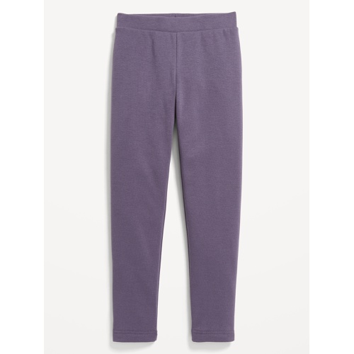 올드네이비 High-Waisted Full-Length Fleece Leggings for Girls Hot Deal