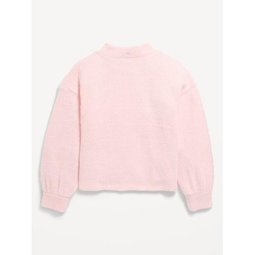 올드네이비 Cozy Mock-Neck Chenille Sweater for Girls