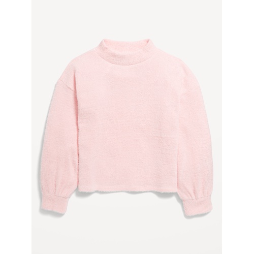 올드네이비 Cozy Mock-Neck Chenille Sweater for Girls