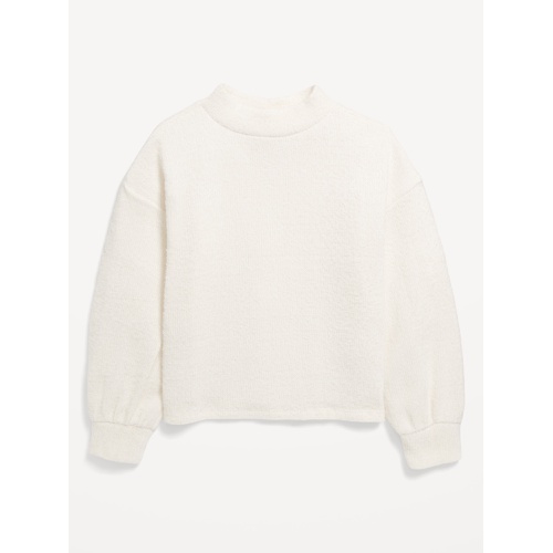 올드네이비 Cozy Mock-Neck Chenille Sweater for Girls