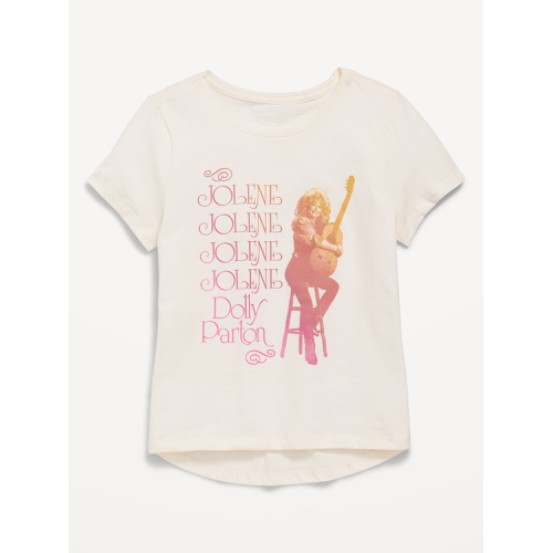 올드네이비 Short-Sleeve Licensed Graphic T-Shirt for Girls Hot Deal