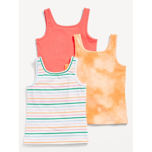 올드네이비 Square-Neck Tank Top 3-Pack for Girls