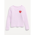 Long-Sleeve Graphic T-Shirt for Girls Hot Deal