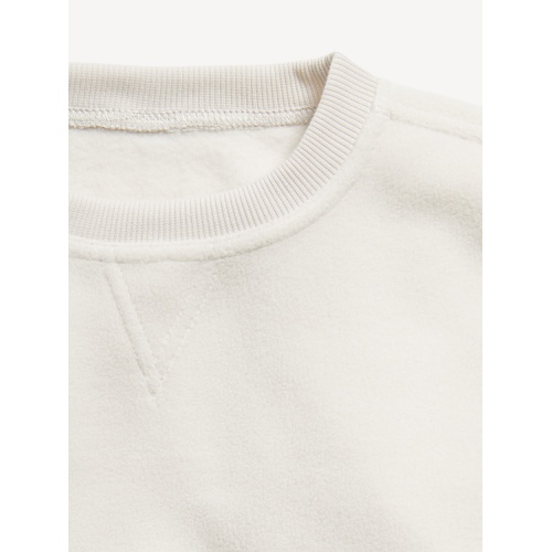 올드네이비 Long-Sleeve Microfleece Crew-Neck Sweatshirt for Girls Hot Deal