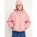 Water-Resistant Quilted Puffer Jacket for Girls Hot Deal