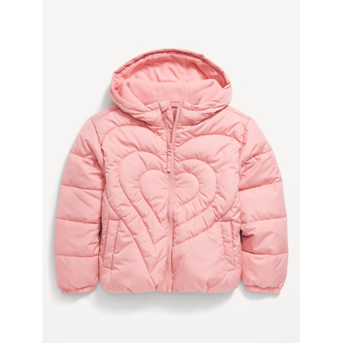 올드네이비 Water-Resistant Quilted Puffer Jacket for Girls Hot Deal