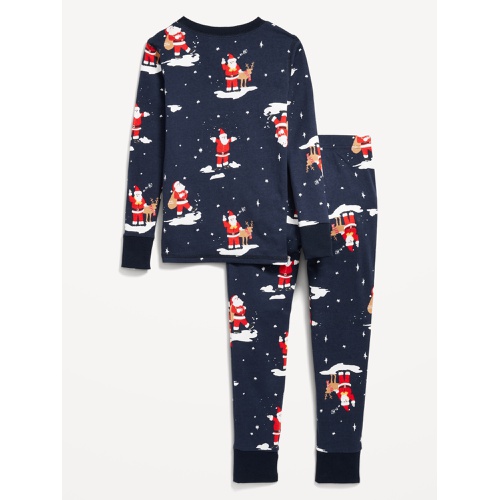 올드네이비 Gender-Neutral Graphic Snug-Fit Pajama Set for Kids