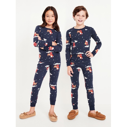 올드네이비 Gender-Neutral Graphic Snug-Fit Pajama Set for Kids