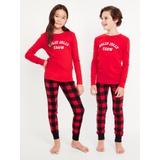 Gender-Neutral Graphic Snug-Fit Pajama Set for Kids Hot Deal