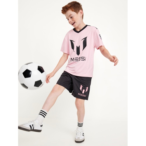 올드네이비 Messi Above Knee Mesh Shorts for Boys