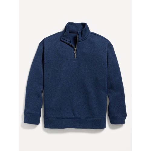 올드네이비 Sweater-Fleece Quarter-Zip Pullover Sweater for Boys