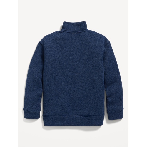 올드네이비 Sweater-Fleece Quarter-Zip Pullover Sweater for Boys