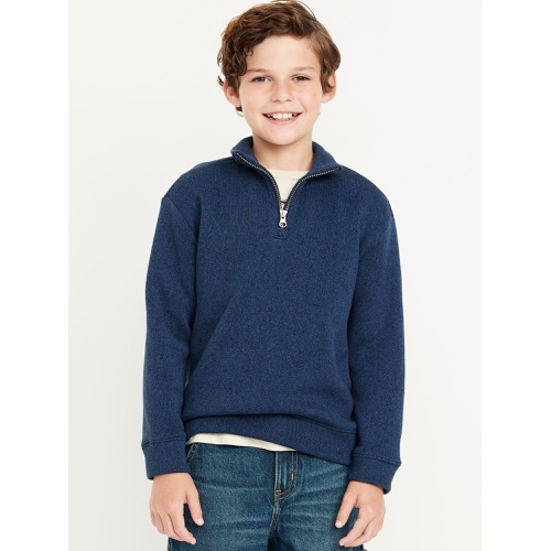 올드네이비 Sweater-Fleece Quarter-Zip Pullover Sweater for Boys