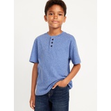 Short-Sleeve Henley T-Shirt for Boys