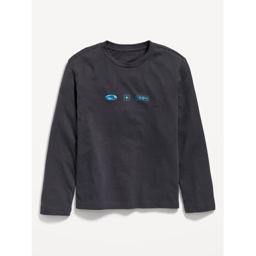 올드네이비 Long-Sleeve Graphic T-Shirt for Boys Hot Deal