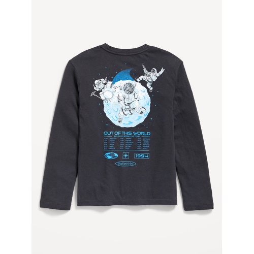 올드네이비 Long-Sleeve Graphic T-Shirt for Boys Hot Deal