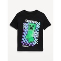 Minecraft Gender-Neutral Graphic T-Shirt for Kids