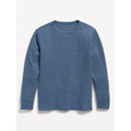 Long-Sleeve Thermal-Knit T-Shirt for Boys